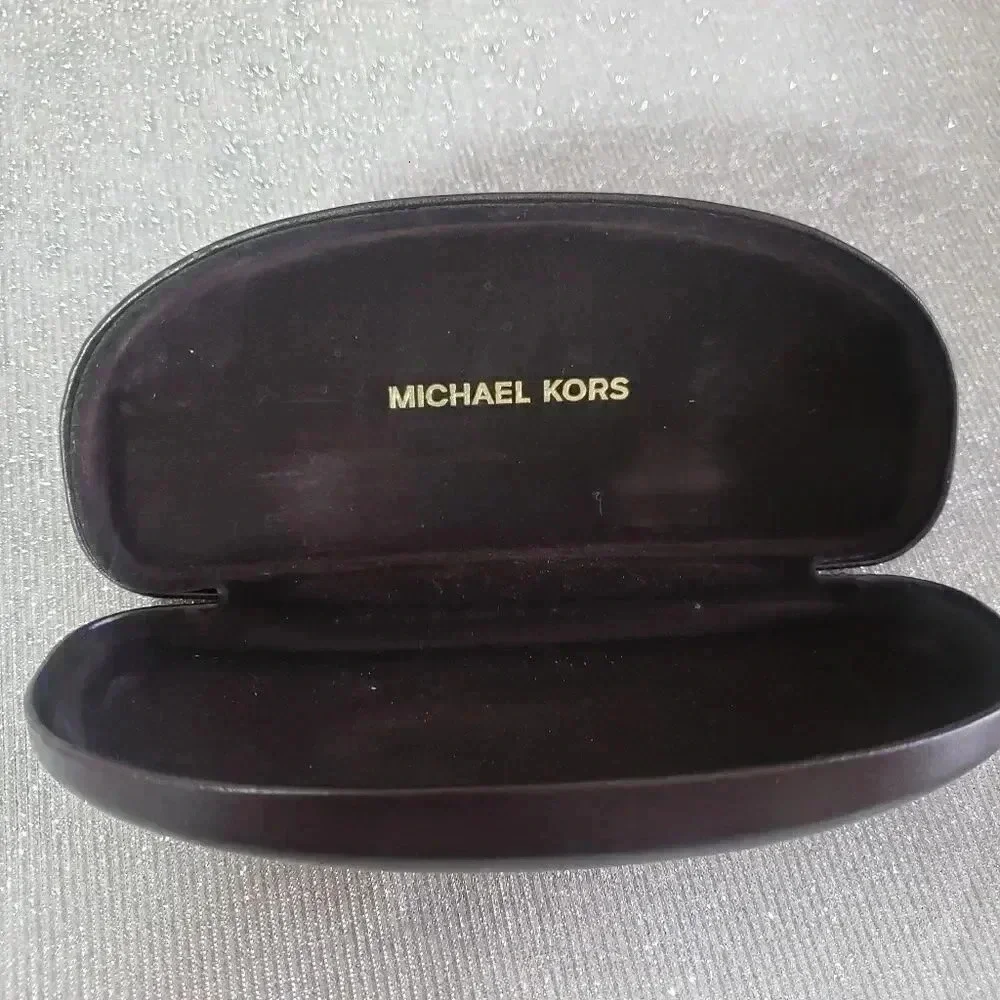 MICHAEL KORS Brown Eyeglass Case